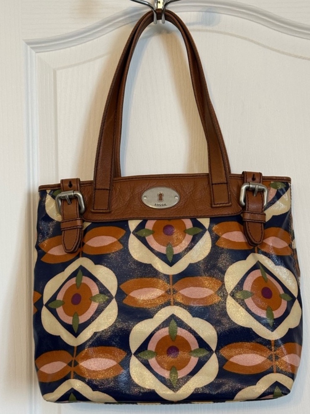 Fossil flowers cute shoulder bag